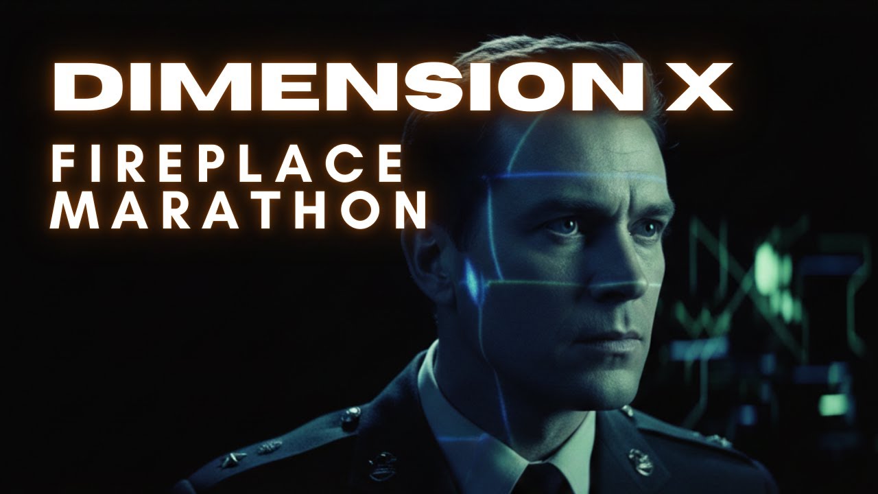 Fireplace Marathon -  Dimension X | Classic Old Time Radio Sci-Fi Episodes