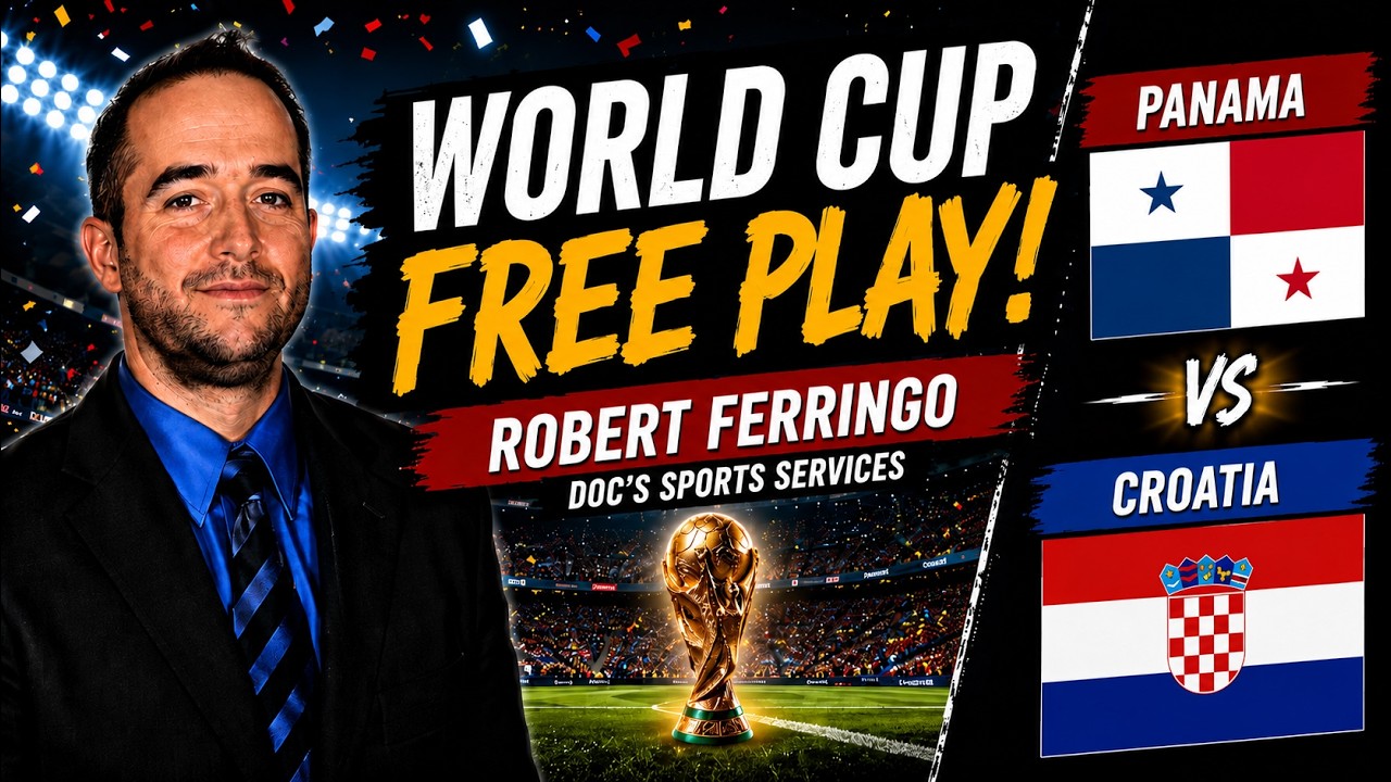 Panama vs Croatia World Cup Soccer Picks and Predictions | Robert Ferringo Best Bets 6/23/26