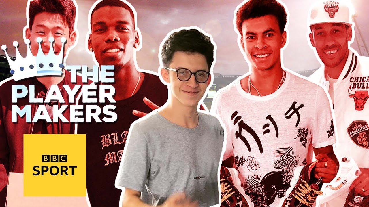 Teen SM Creps sells to Paul Pogba, Dele Alli & Kevin de Bruyne | BBC Sport