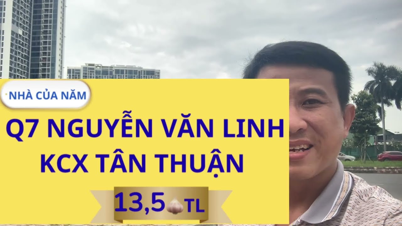 Q7 Nhà 4,2x20. 4 tầng trên đường Nguyễn Văn Linh gần KCX Tân thuận. Cách PMH 5 phút.