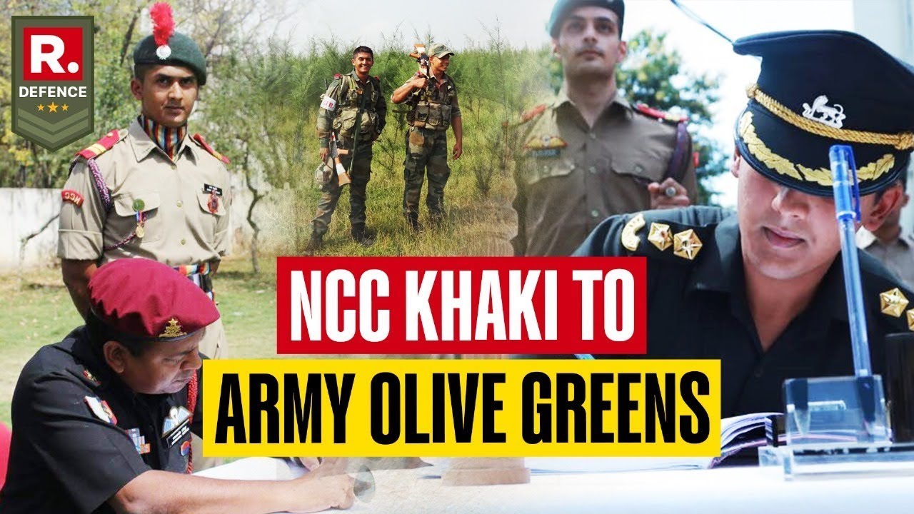 NCC Khaki To Indian Army's Olive Greens, Journey Of A Young Officer