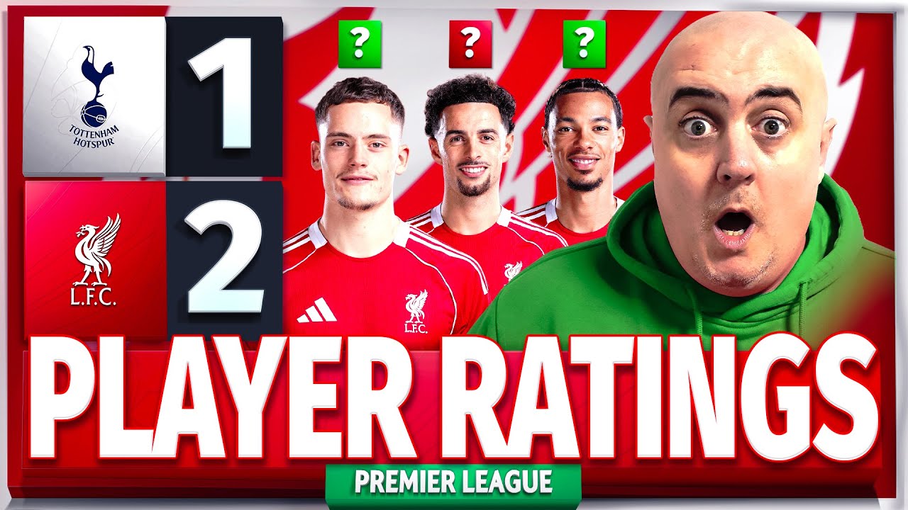 FRIMPONG CHANGED THE GAME + HUGO REALLY IS THAT GUY! Spurs 1-2 Liverpool Player Ratings