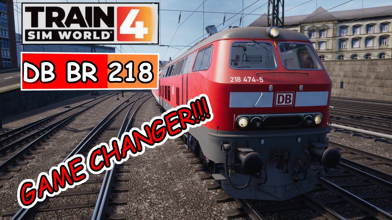 Train Sim World 4 -NAJNOWSZE DLC - Lokomotywa DB BR 218 - Drapieżny potwór zawitał do TSW4!