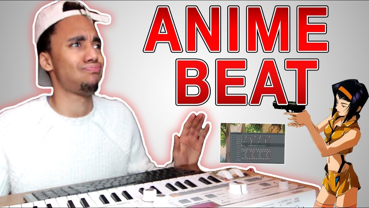 CRAZY SAMPLE !!  MAKING A BEAT FROM ANIME SOUNDTRACKS