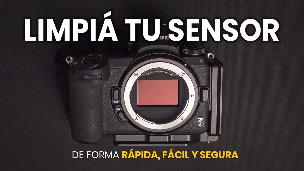 Cómo LIMPIAR el SENSOR ✅ de cámara RÉFLEX o SIN ESPEJO | Fácil, rápido y SEGURO 🔒