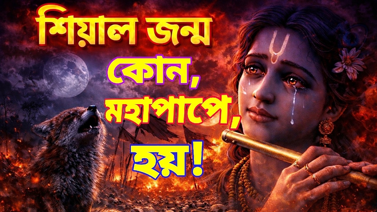 এক অজানা পাপ…যা মানুষকে শিয়াল জন্মে নিক্ষেপ করে!