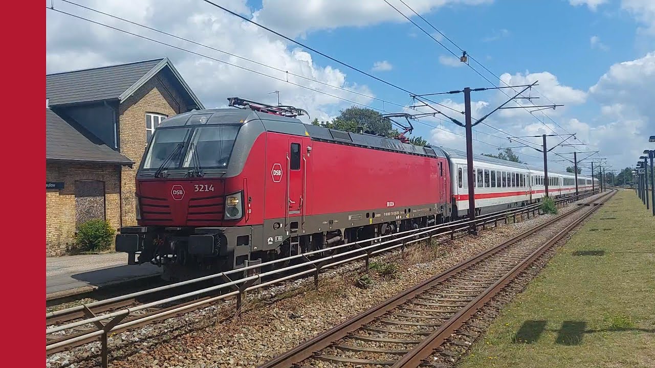 Tog i Danmark - Taulov / Trains in Denmark - Taulov (Juli 2023)