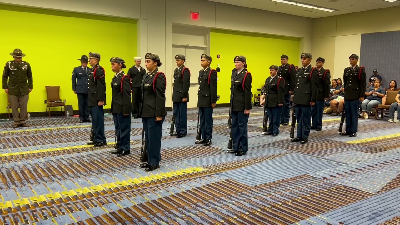 2023 CCHS Chaminade Guard Inspection at All Service  NHSDTC