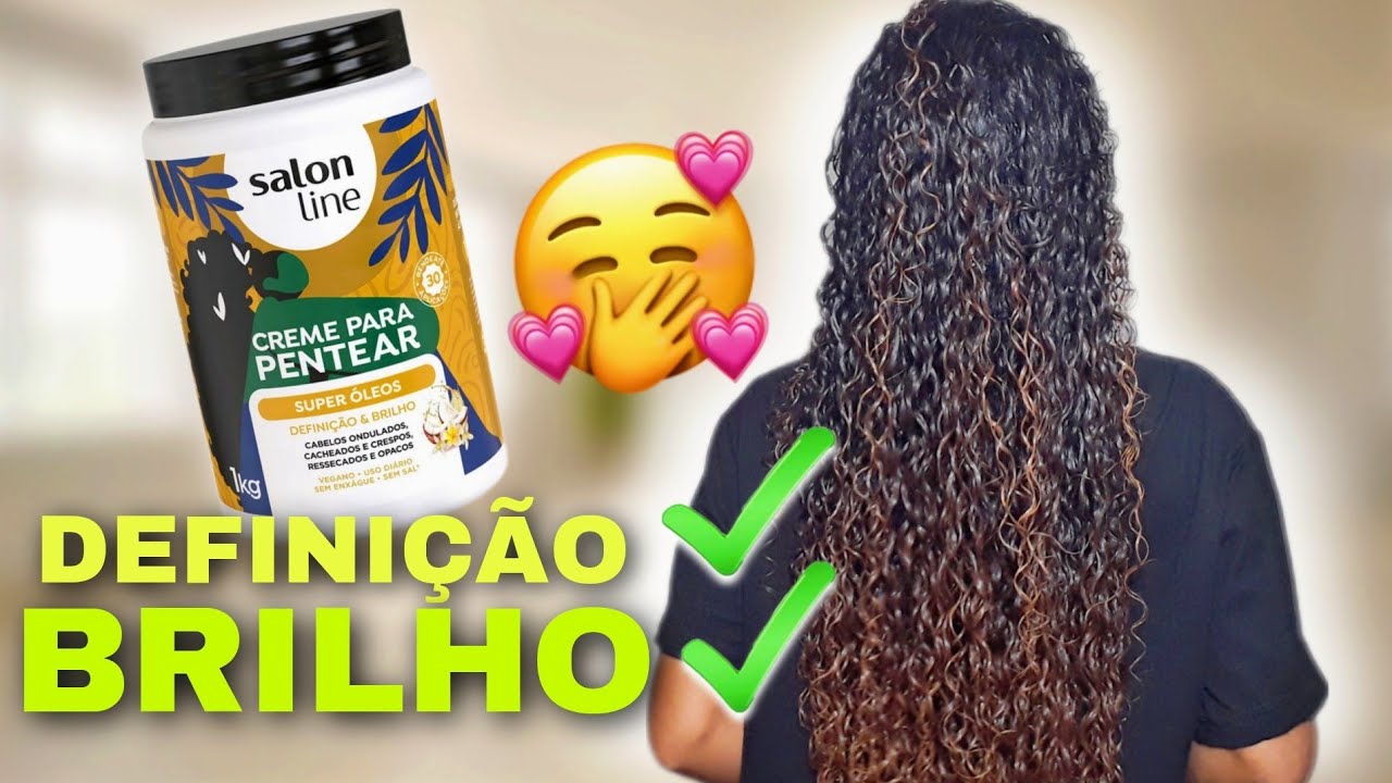 RESENHA : CREME DE PENTEAR SUPER ÓLEOS salon line | lançamento * é bom?*