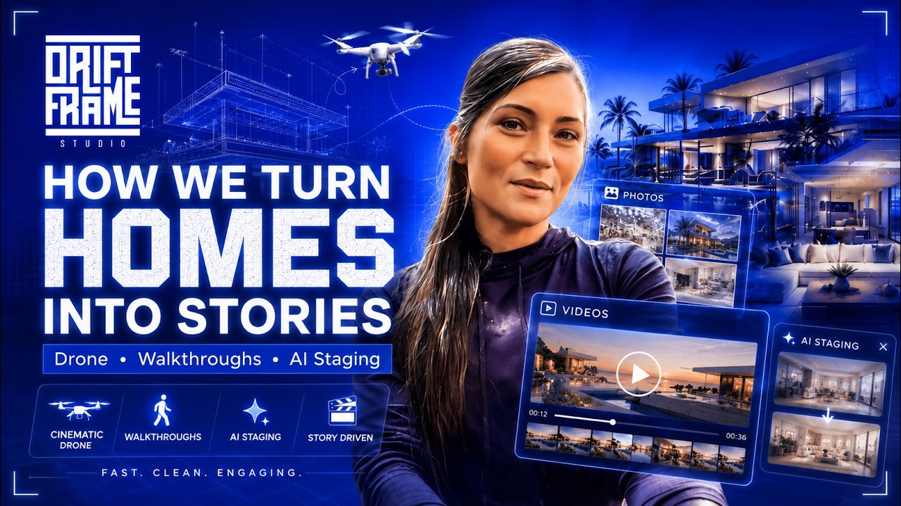 How We Turn Homes Into Stories | Real Estate Visuals by Drift Frame Studio