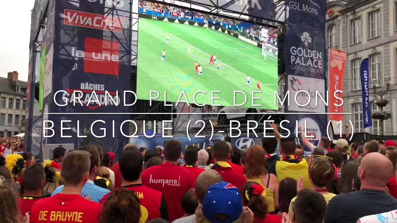 Belgique (2) - Brésil (1) 1/4 final coupe du monde 06.07.18