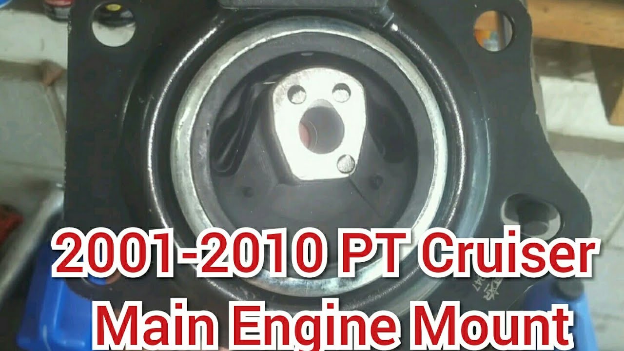 How to replace the main engine mount on a pt cruiser