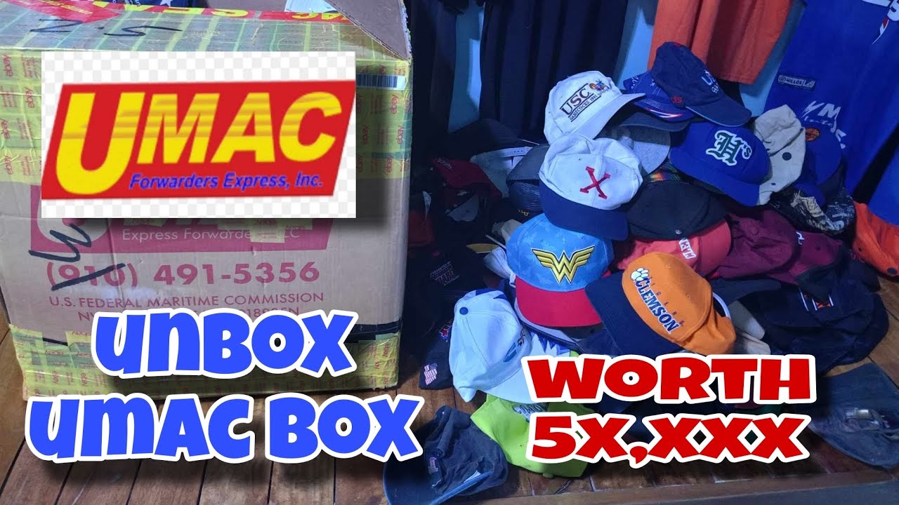 THRIFT EP #47 UBOXING UMAC BOX / PURE HAND PICKED . CAP CARE TIPS😍