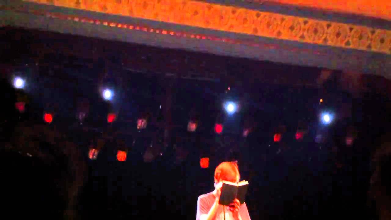 NEW Bo Burnham "Story Time" Aladdin Theater Portland, OR '10