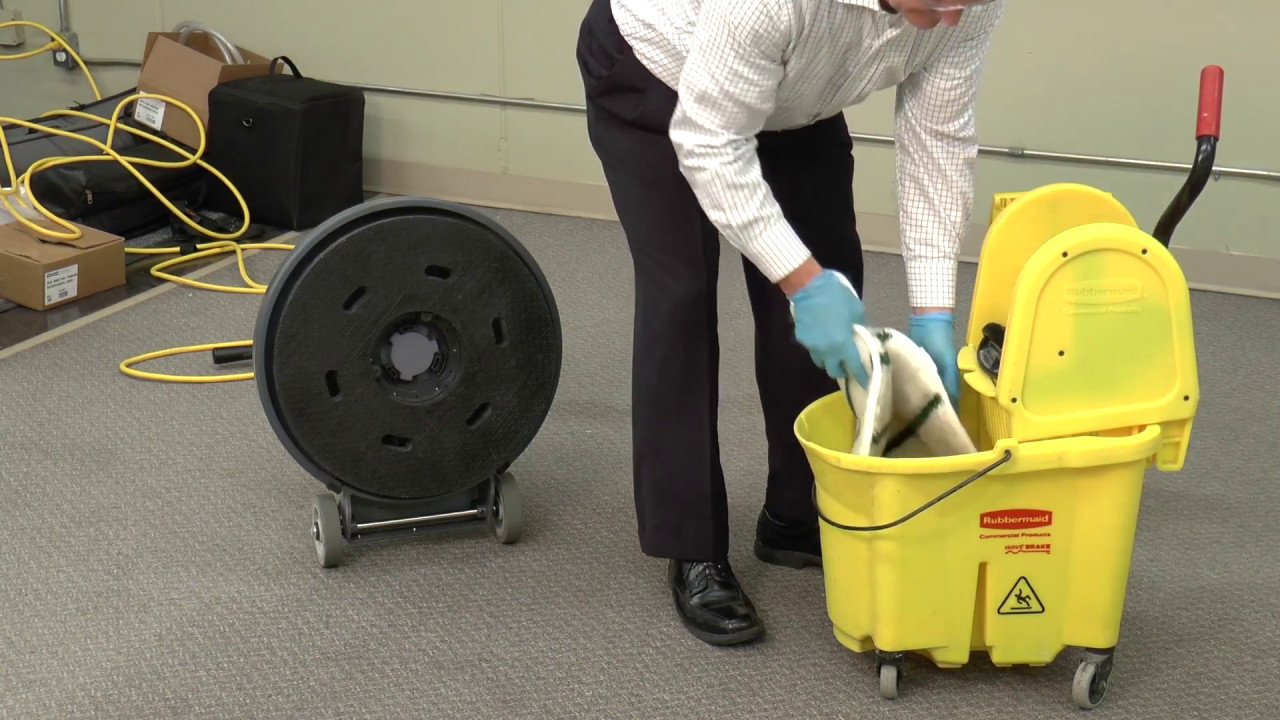 Carpet Maintenance - Spin Bonnet