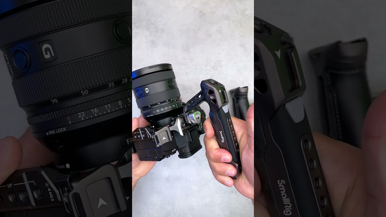 Sony A7IV + SmallRig Rhinoceros Cage #shorts #sony #smallrig