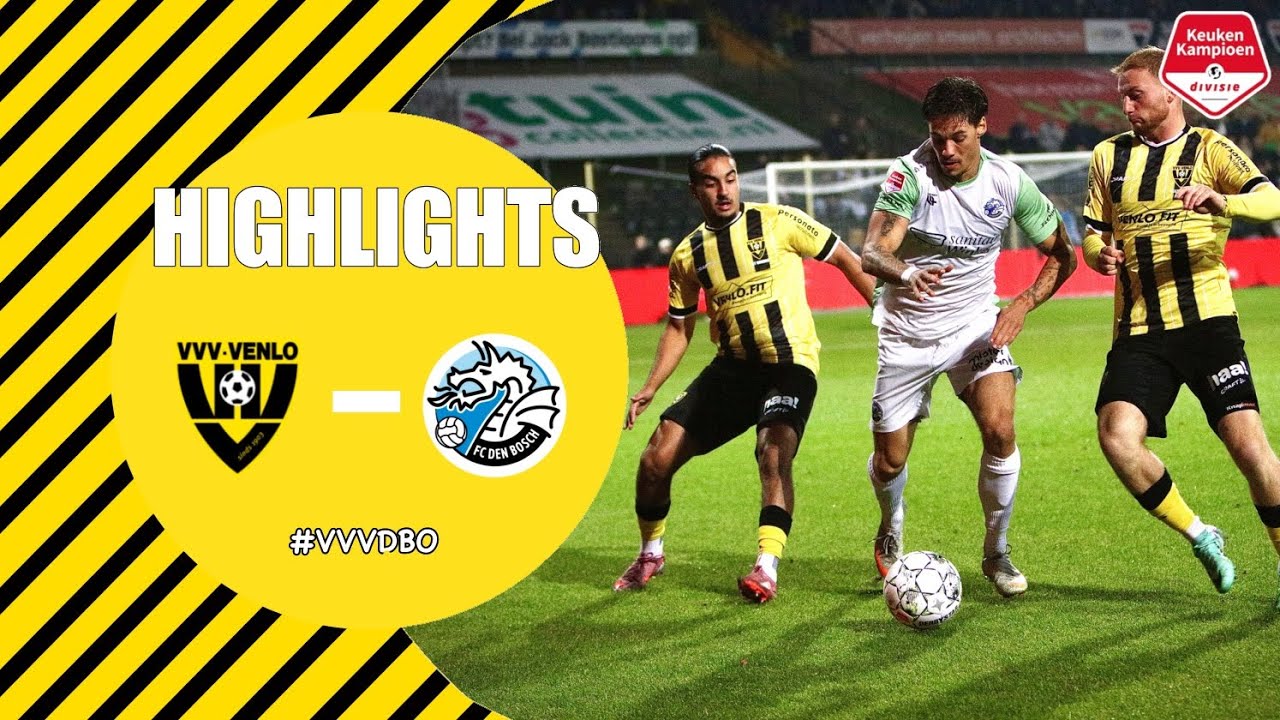 HIGHLIGHTS - VVV-Venlo vs FC Den Bosch