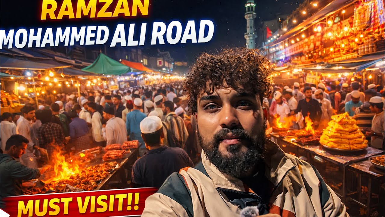Ramzan Nights at Mohammed Ali Road 🤯 Mumbai’s Craziest Food Street!
