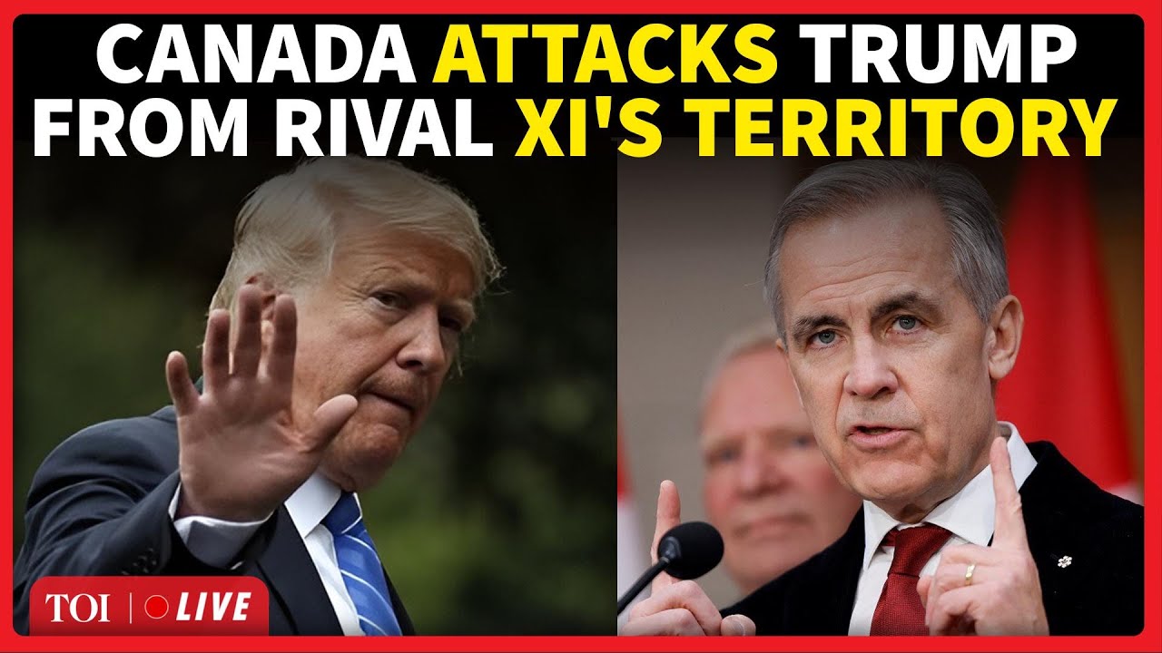 'Greenland DOES NOT Belong To U.S.': Canada's Carney Attacks Trump From Chinese Territory