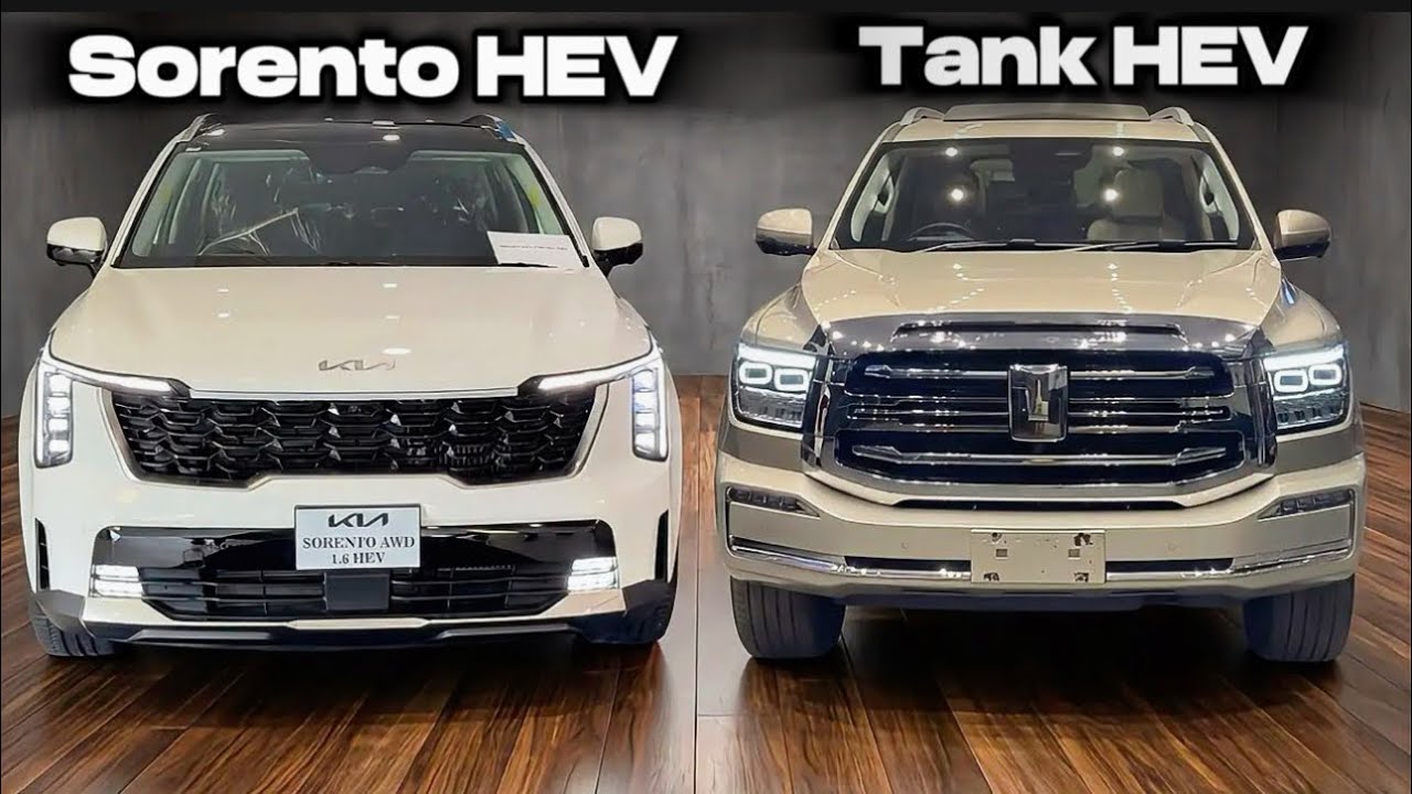GWM Tank 500 HEV vs Kia Sorento HEV | Brief Comparison 