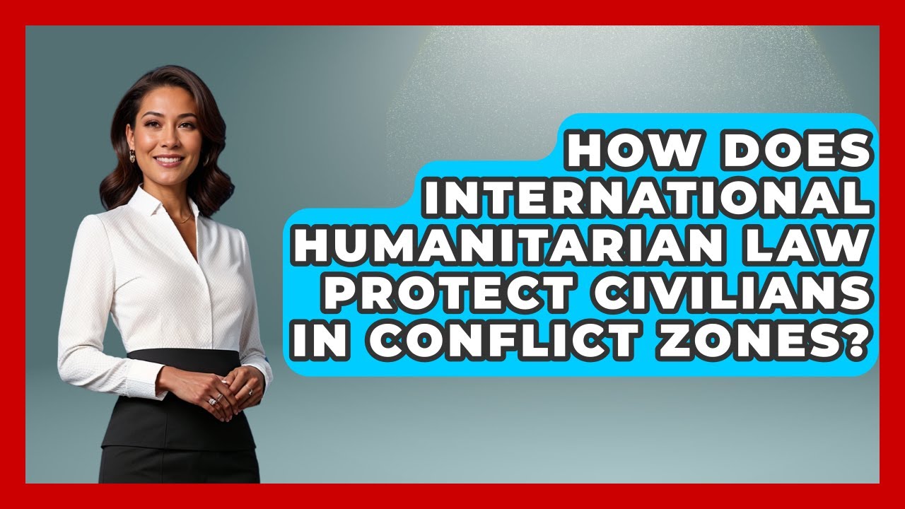 How Does International Humanitarian Law Protect Civilians in Conflict Zones?