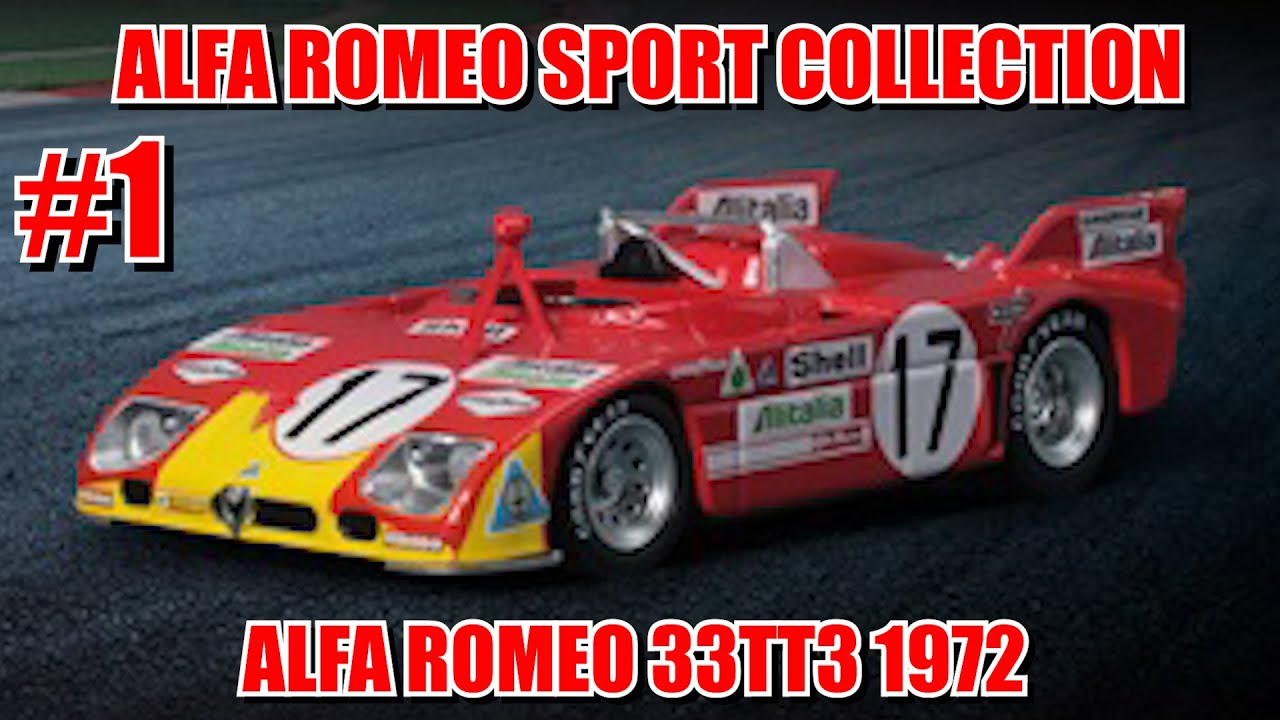 ALFA ROMEO SPORT COLLECTION #1 - 33 TT3 1972! Centauria | Edicola