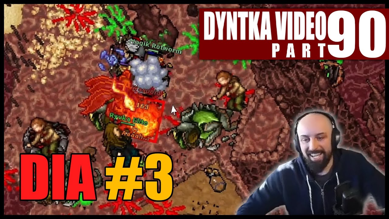 Dia #3 - Macie kusze? | Tibia - DIA - Dyntka Video odc. 90