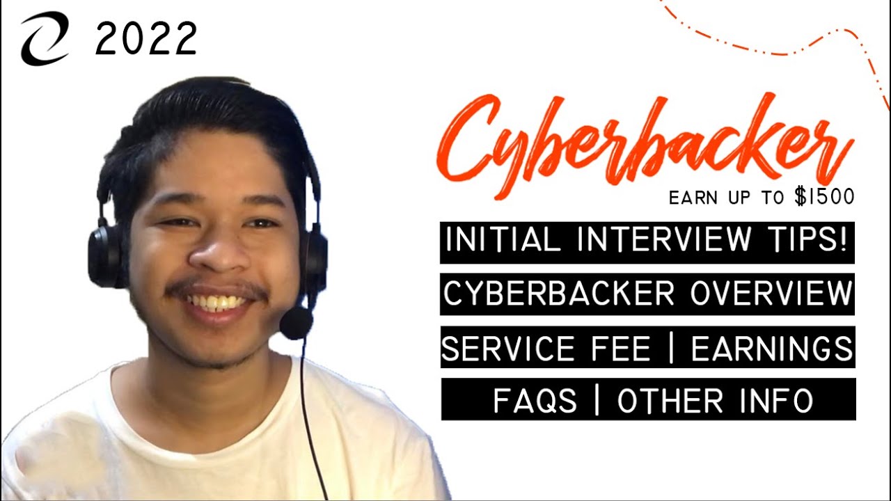 WORK FROM HOME - CYBERBACKER INITIAL INTERVIEW TIPS, FAQS, OVERVIEW | Voice and Non Voice Available!