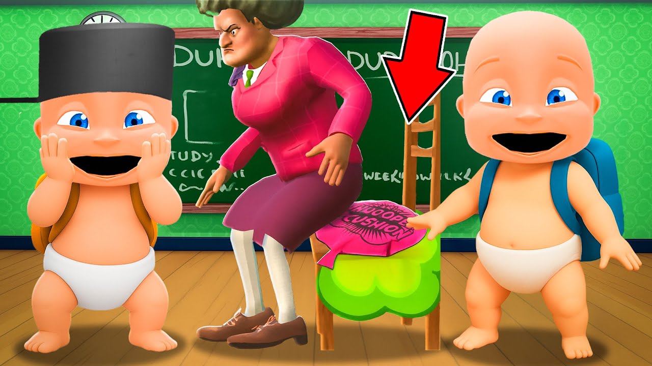 Baby & Family PRANK Stinky School Teacher!