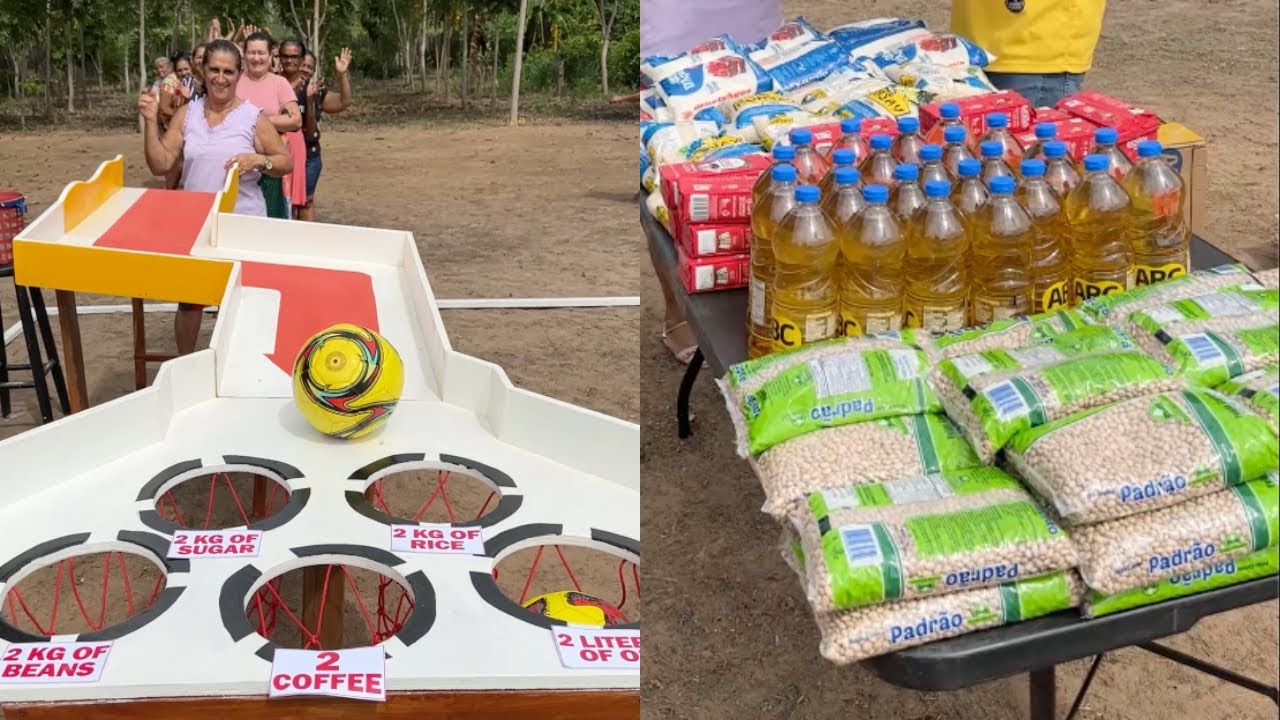 Ganhe alimentos BRINCANDO com a BOLA DE FUTEBOL
