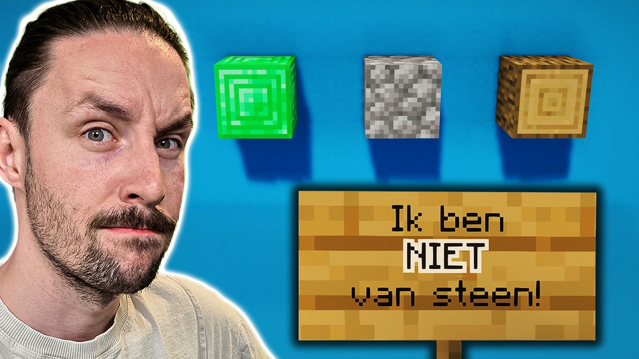 MINECRAFT WIE BEN IK? - Block Editie