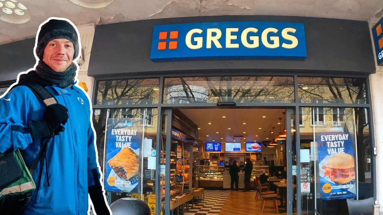 Never Delivered This Much Greggs in One Shift! Drinks Spilled But a Decent Daytime Just Eat Shift!