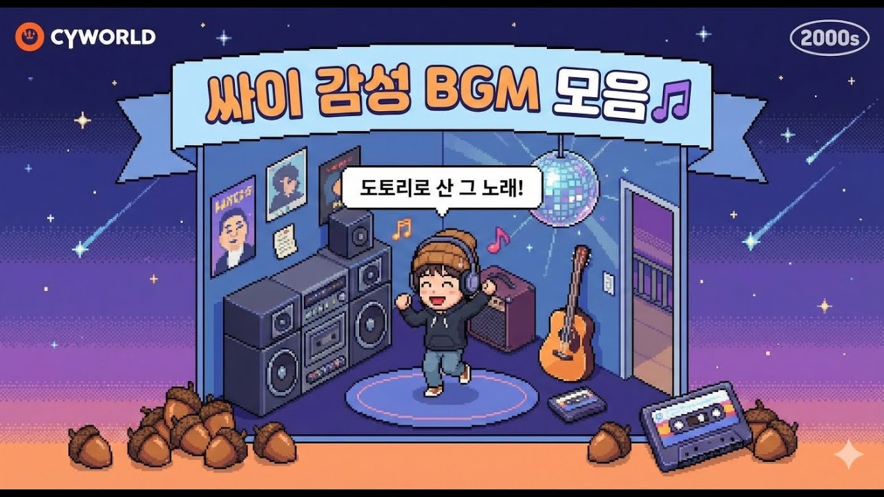 📻 3040 세대 필수BGM #추억의bgm #도토리감성 #90년대노래