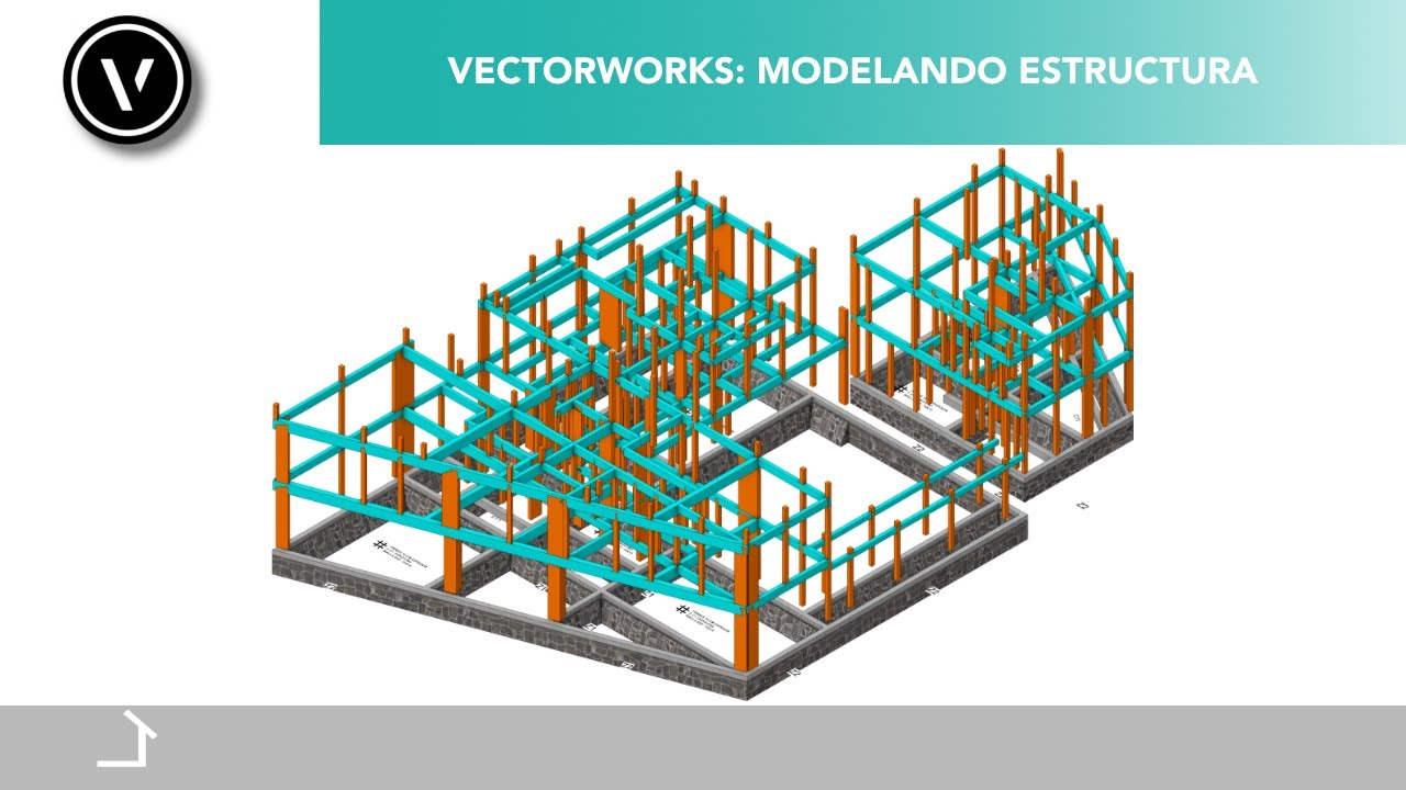 Vectorworks: Modelando estructura parte 2