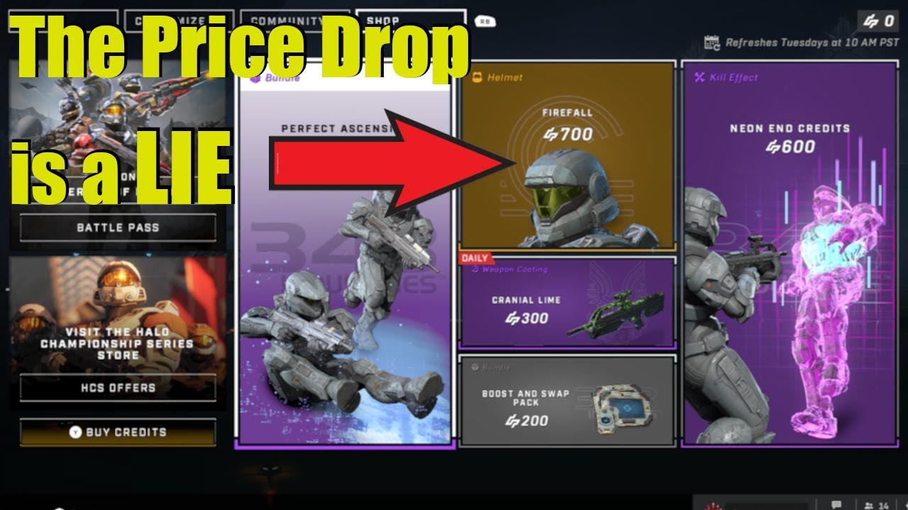 The Halo Infinite Price Drop is a Lie