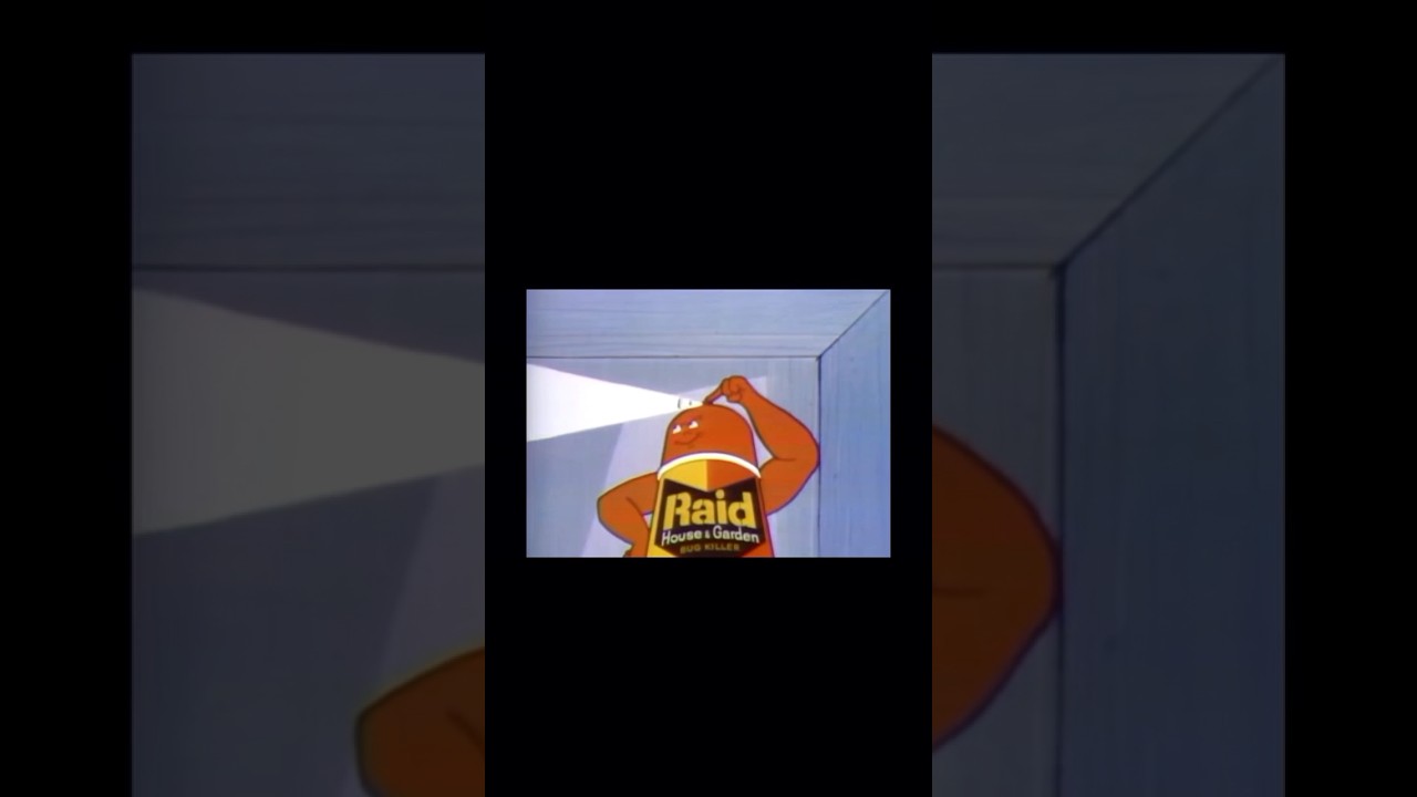 Old Raid Commercial (1960&rsquo;s) #old #raid #oldtv