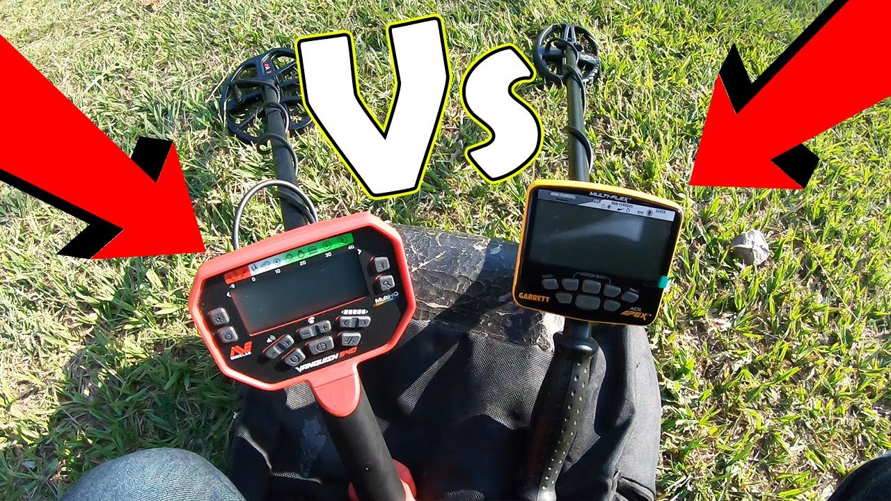 Minelab Vanquish 540 Vs Garrett Ace Apex Prueba de Profundidad - Detectores Metales Cali Colombia