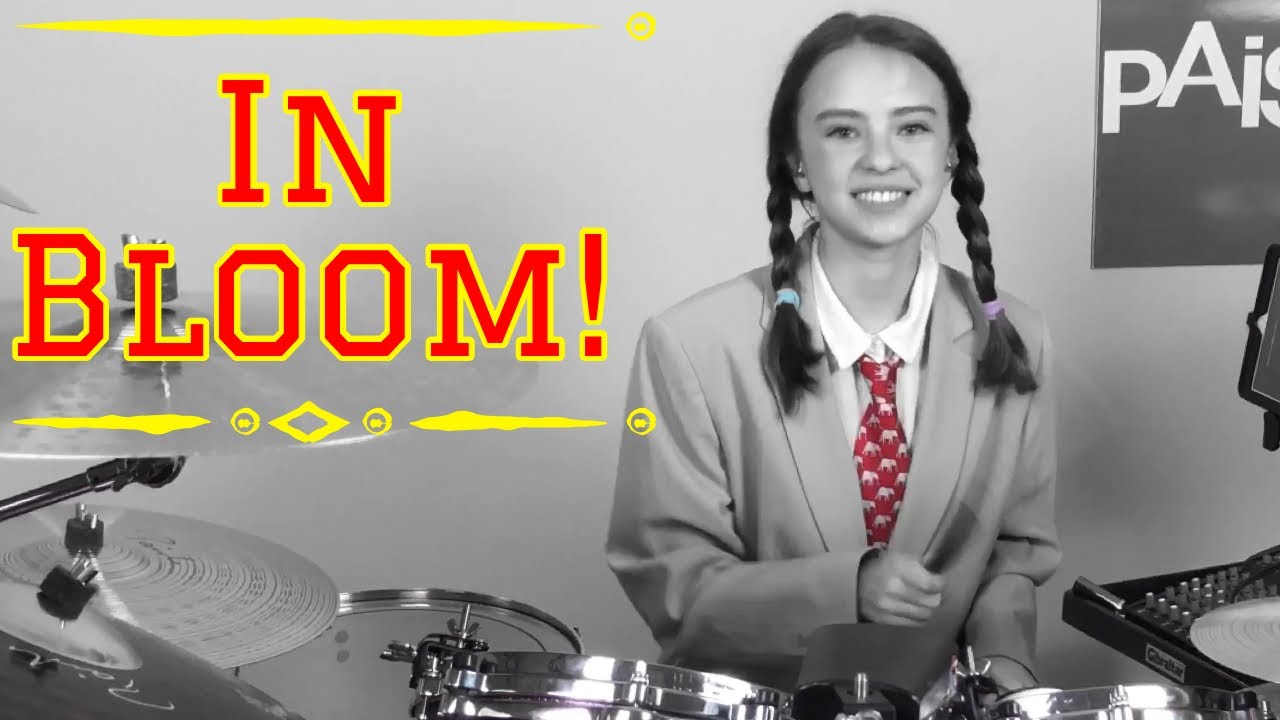Nirvana ∞ In Bloom ∞ Drum Cover Parody By Simone Lockhart