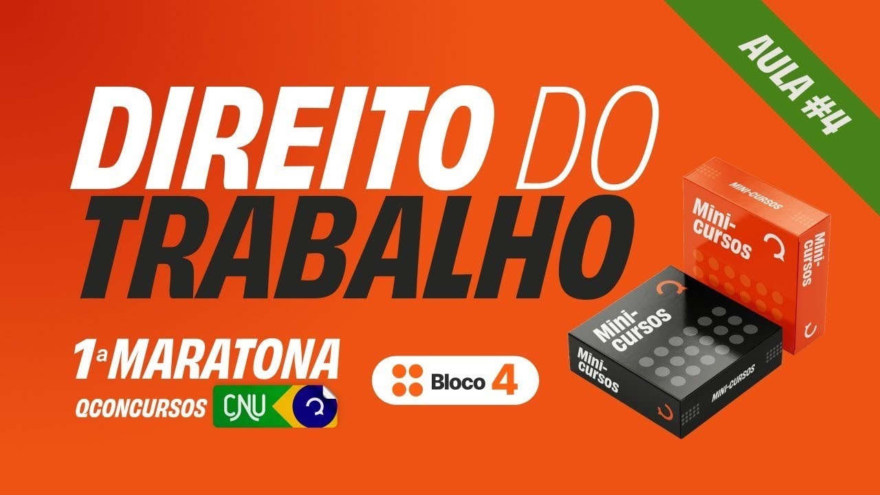 CNU Bloco 4 - Aula de Direito do Trabalho [Aula 4]: NR 3 – Embargo e interdição | #MaratonaQC