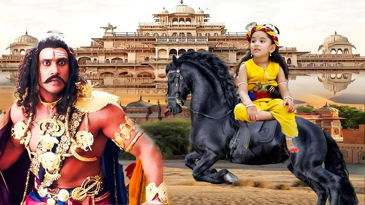 कान्हा और कंश में हुआ महायुद्ध | Yashomati Maiyaa Ke Nandlala | #krishna #lordkrishna