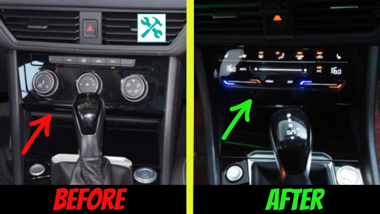 Volkswagen | How To retrofit ANALOG to DIGITAL air CONDITIONING panel?