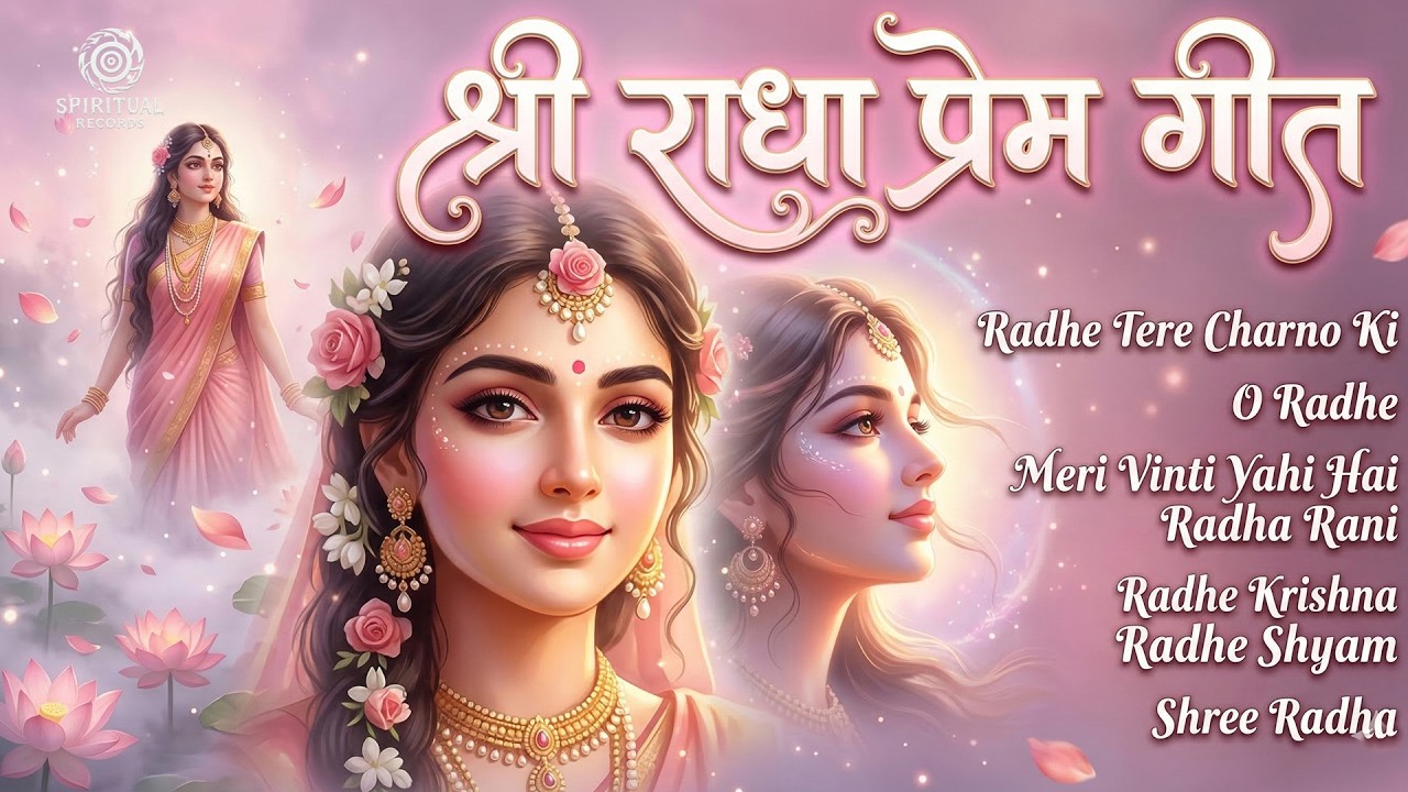 Shri Radha Prem Geet 🌸 | Radha Rani Beautiful Bhajans | Heart Touching Devotional Songs | 4K