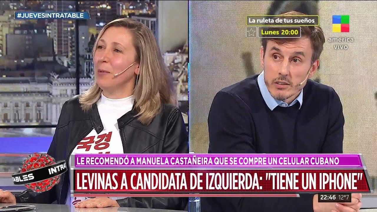 Roberto García Moritán se cruzó con Myriam Bregman: 