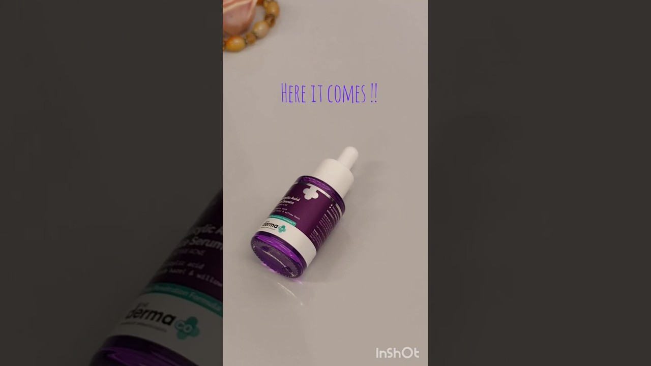 The Derma Co's Salicylic Acid Face Serum! #TheDermaCo #AcneFighter #GlowingSkin #SkincareLovers