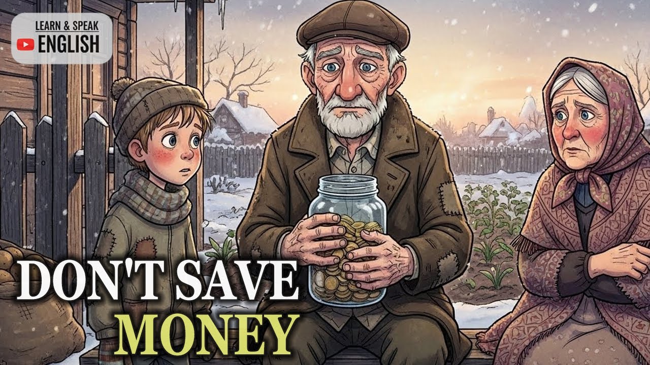 DON'T SAVE MONEY | A Short Animated Parable in English