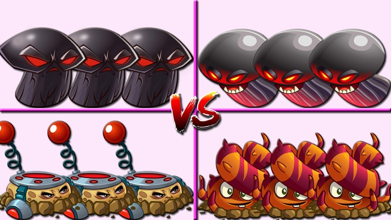 6 Bomb Plants Battlez - Who Will Win? - PVz 2 Plant vs Plant