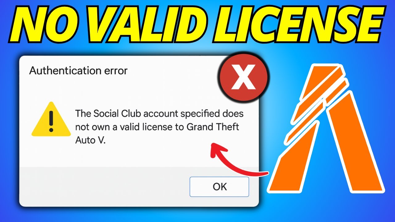 FiveM: How to Fix The Social Club Account Specified Does Not Own a Vaild License