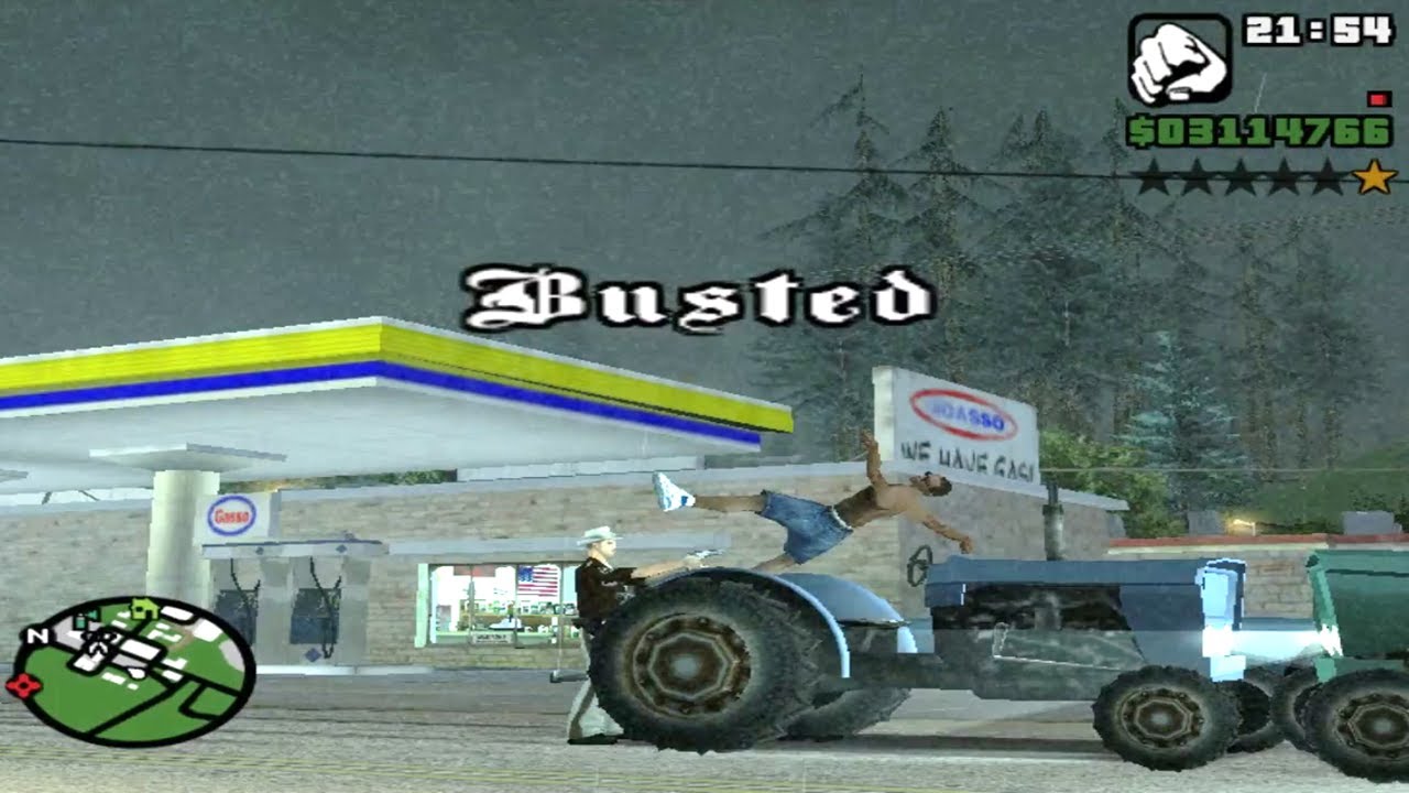 Busted #34 On The Vehicles | GTA SA