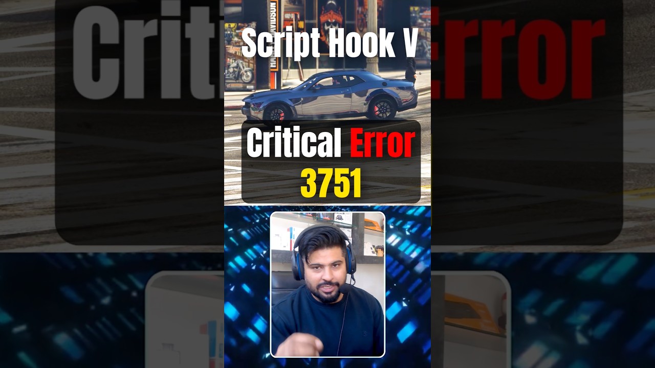 Fix Script Hook V Critical Error | GTA 5 v3751 Update! 2026