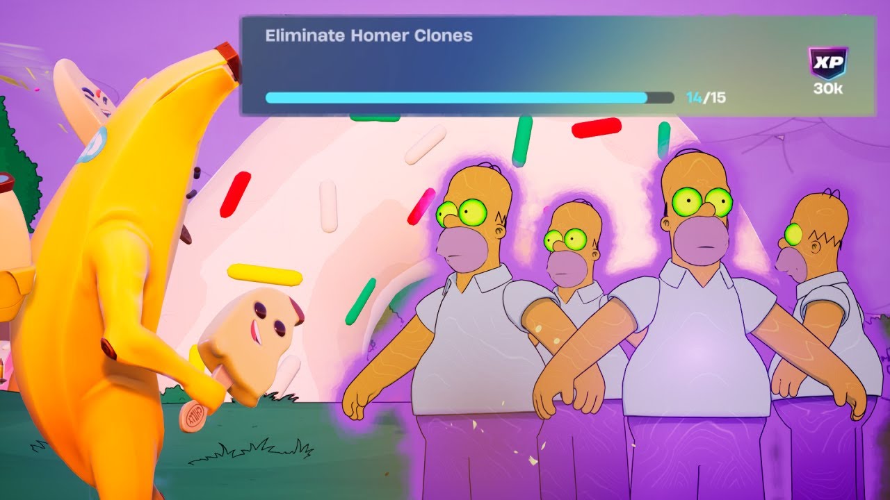 Beware of these Homer clones in Fortnite! (Quest Guide)